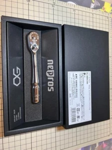 Ratchet Handle 9.5Sq 3/8 Inch Drive Compact KTC Nepros NBRC390 from Japan - Picture 1 of 4