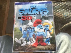 The Smurfs 3D/2D Blu-Ray+DVD Collectible Lenticular Steelbook, FREE SHIPPING - Bild 1 von 1
