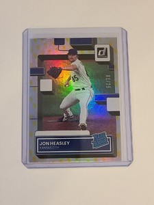 2022 Panini Donruss Rated Rookie Voltage /25 Jon Heasley #65 Rookie RC SP