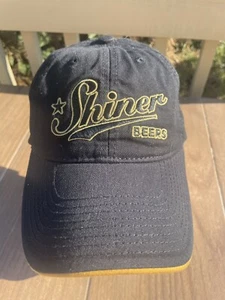 Cappello Birra Shiner Nero e Giallo Schienale Regolabile - Foto 1 di 6