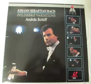 Goldberg Variationen Johann Sebastian Bach Andras Schiff Laserdisc 9031-7367 - Bild 1 von 3