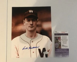 BIRD HUDSON Autograph 8x10 Photo PSA Certificated Signed Auto - Picture 1 of 4