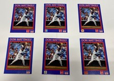 1989 Starline Don Mattingly Promo Sample Set M6-212