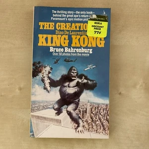 The Creation of King Kong Bruce Bahrenburg 1976 1st Edition Paperback Book Vtg - Picture 1 of 12