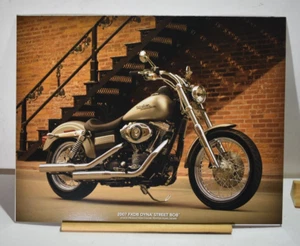 2007 Harley Davidson sales brochure FXDB Dyna Street Bob   H1 - Bild 1 von 2