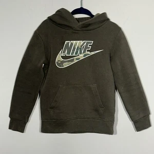 NIKE Sweatshirt Hoodie And Pant Set Toddler Boys Green Moro Logo Size T3 - Picture 1 of 14