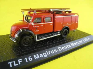 TLF 16 Magirus-Deutz Mercur 125 A Feuerwehr Solingen DeAgostini Maßstab 1:72 NEU - Bild 1 von 8