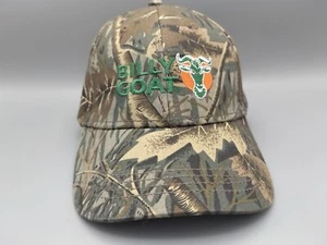Billy Goat Camouflage Hat Adjustable Strapback Adult Size Embroidered Logo - Picture 1 of 9