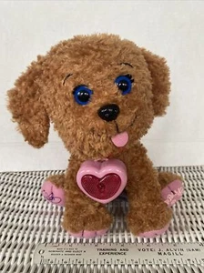 Cabbage Patch Plush Labradoodle 2016 Rescue Adoptimals Puppy Dog Works! 8" - Picture 1 of 8