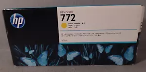 HP DESIGNJET 772 GIALLO cartuccia stampante originale CN630A ex 2017 Z5200 Z5400 - Foto 1 di 5
