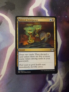 Tainted Indulgence Streets of New Cappena Uncommon Magic MTG WOTC M6693 - Picture 1 of 3