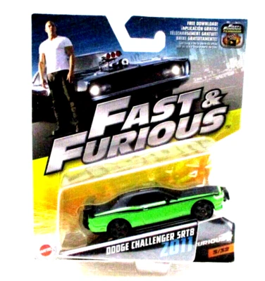 Mattel Fast & Furious F7 2011 DODGE CHALLENGEENGER SRT8 - Изображение 1 из 4