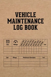 Vehicle Maintenance Log Book: Detailed Car Repair Journal & Automotive Service R - Picture 1 of 12