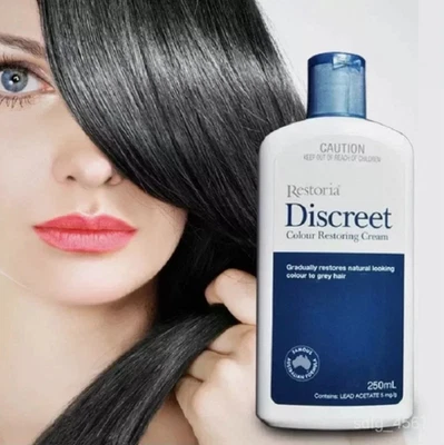 Restoria Discreet Crema Restauradora de Color Tratamiento Cabello Gris 2 x 250 ml Foto 1 de 4