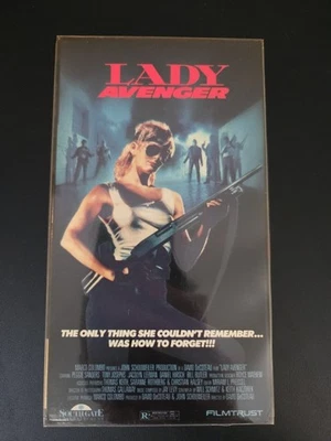 Lady Avenger VHS  1989 Southgate Video Tested Rare Revenge HTF OOP Not Tested - Image 1 of 4