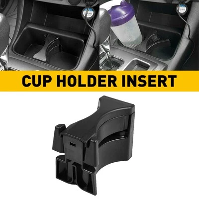 For 2008-2016 Sequoia Toyota Center Console Cup Holder Insert Divider Black Foto 1 de 4