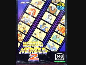 SNK Neo Geo  WORLD HEROES 2  Neogeo AES.