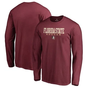 Men's Garnet Florida State Seminoles Team Unity Soccer Long Sleeve T-Shirt - Picture 1 of 3