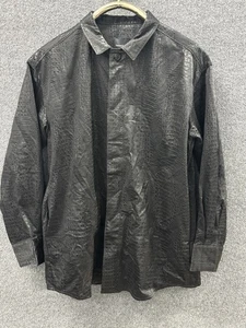 FAVORITE DAUGHTER Brady Shirt Jacket In Savanna Black Size Medium MRSP $198 - Picture 1 of 15