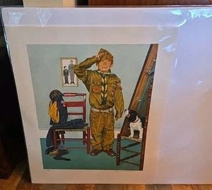 NORMAN ROCKWELL - Can't Wait - 21/200 - Picture 1 of 6