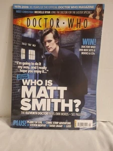 Revista Doctor Who 405 4 de marzo de 2009 Who Is Matt Smith - Imagen 1 de 3