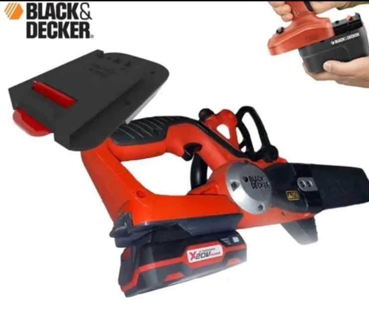 ALBECROC3D Adattatore Utensili BLACK And DECKER 18v Vecchio Mod. Con Batteria Parkside X20v