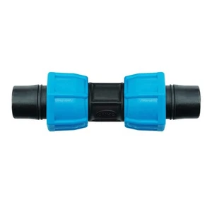 Acoplamiento recto politubo de alta presión serie ASC12 ANKA, 1/2" x 1/2" negro... - Imagen 1 de 7