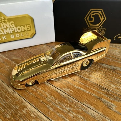 1/24 Racing Championis DEAN SKUZA 1998 MATCO TOOLS 24K GOLD Nitro Funny Car - Image 1 of 4