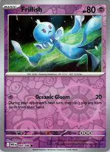 Frillish 044/086 | White Flare | Pokémon TCG Reverse Holo NM - Picture 1 of 1