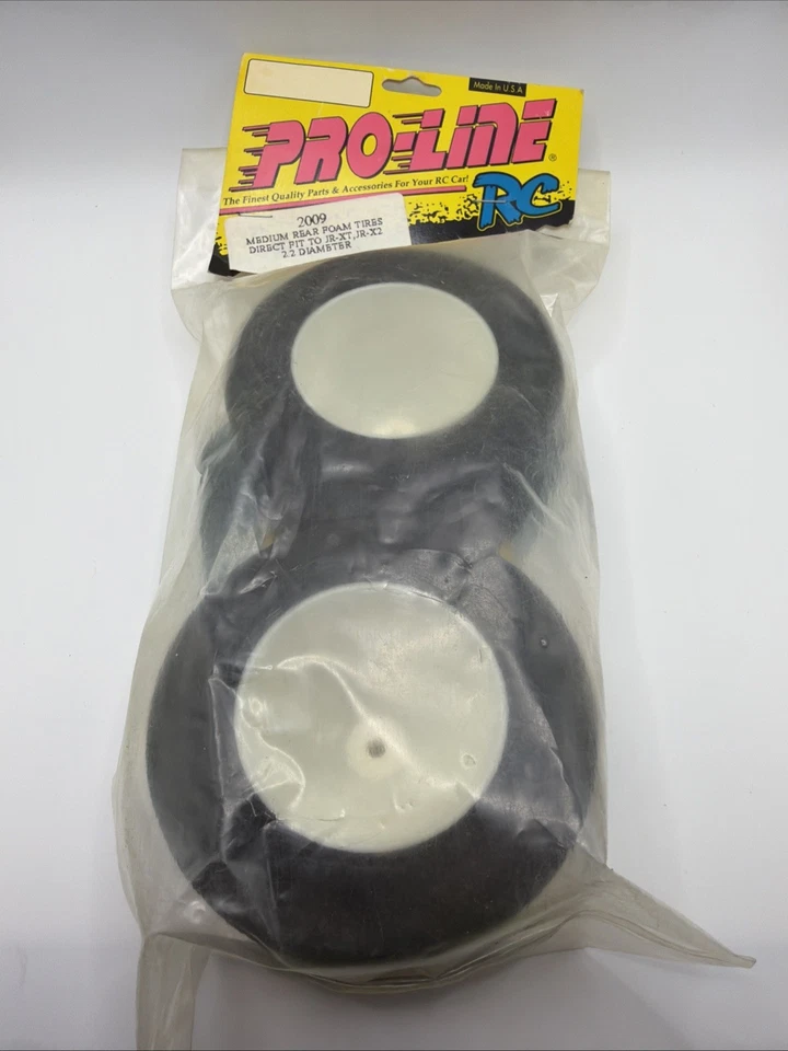 Proline 2009 2.2 Medium Rear Truck Foam Tires Direct Fit To Jr-xt, Jr-x2 B89 - Image 1 of 2