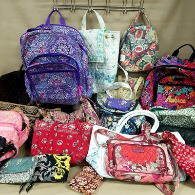 Vera Bradley Bolsas Carteras Accesorios Artesanía Reparación Rediseño Lote Foto 1 de 4