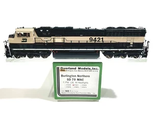 Overland OMI BN EMD SD70MAC Burlington Northern Executive #9421 HO Brass #5839.1 - Picture 1 of 14