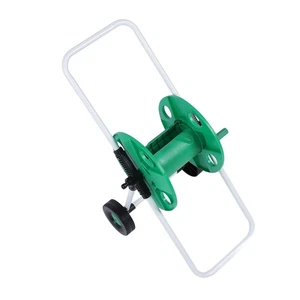 Garden Hose Reel Cart With Wheels Water Hose Cart Portable Holder Holds - Picture 1 of 12