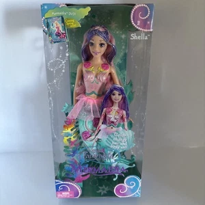 Barbie Fairytopia Mermaidia Shella Doll Mermaid Colour Changing J0720 2005 NEW - Picture 1 of 7