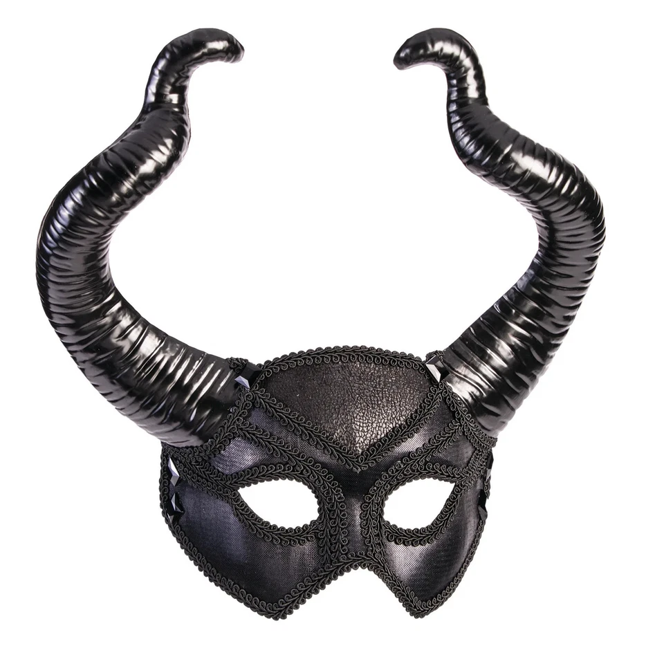 Mythical Creatures Faun Costume Half Mask - Image 1 of 1