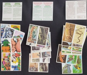 Brooke Bond -Dinosaur Trail/Incredible Creatures/TM Hero Turtles - 3 Double Sets - Picture 1 of 1