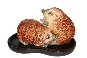KLIMA L747 Salière & poivrière en porcelaine - LES HÉRISSONS HEDGEHOG - Picture 1 of 1