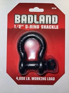 1/2'' D-Ring Shackle for ATV designed to fasten & secure chain or wire rope - Bild 1 von 3