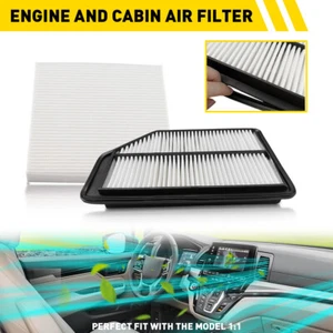 Engine+Cabin Air Filte For 2011-17 Honda Odyssey 17220-RV0-A00 80292- SDA-A01 O - Picture 1 of 11