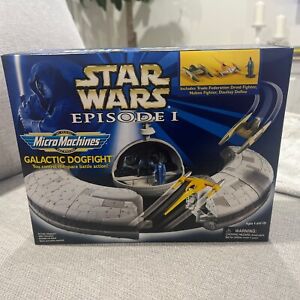 Star Wars Galoob Micro Machines Galactic Dogfight Episode 1 Set 1999 Vintage