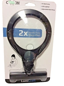 Lumi Craft Carson Optical 2x Hands Free Magnifier - Picture 1 of 2