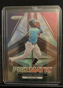 Jackson Chourio 2023 Prizm Prizmatic - Brewers - Picture 1 of 2