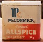 McCormick Ground Allspice Metal Spice Tin 1.12" oz