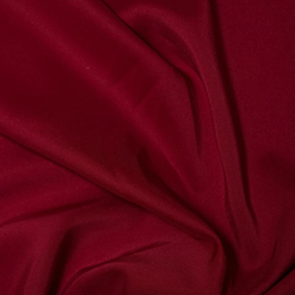 Dull Duchess Bridal Satin Fabric Material - WINE - Image 1 of 1
