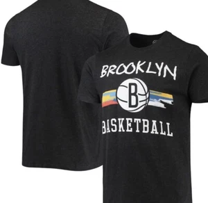 Brooklyn Nets '47 City Edition Club T-Shirt - Black Size Large - Picture 1 of 3