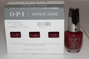 OPI Infinite Shine We the Female ISLW64 0.5oz Nail Polish - 6 Pack - Picture 1 of 4