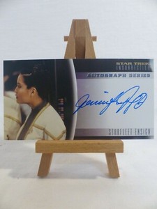 STAR TREK INSURRECTION autograph card #A8 Jennifer Tung Starfleet Ensign