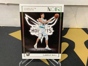 2020-21 Panini Noir LaMelo Ball Rookie Holo Gold /5 SSP