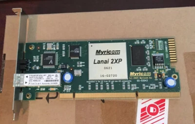 IBM / MYRICOM M3F-PCIXF-2 1 Port 2GB Pci-x FC Network Adapter 40K8753 40K8752 - Image 1 of 4