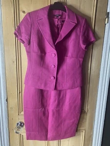 BEAUTIFUL PINK LINEA DRESS SUIT SIZE 12 - Picture 1 of 8